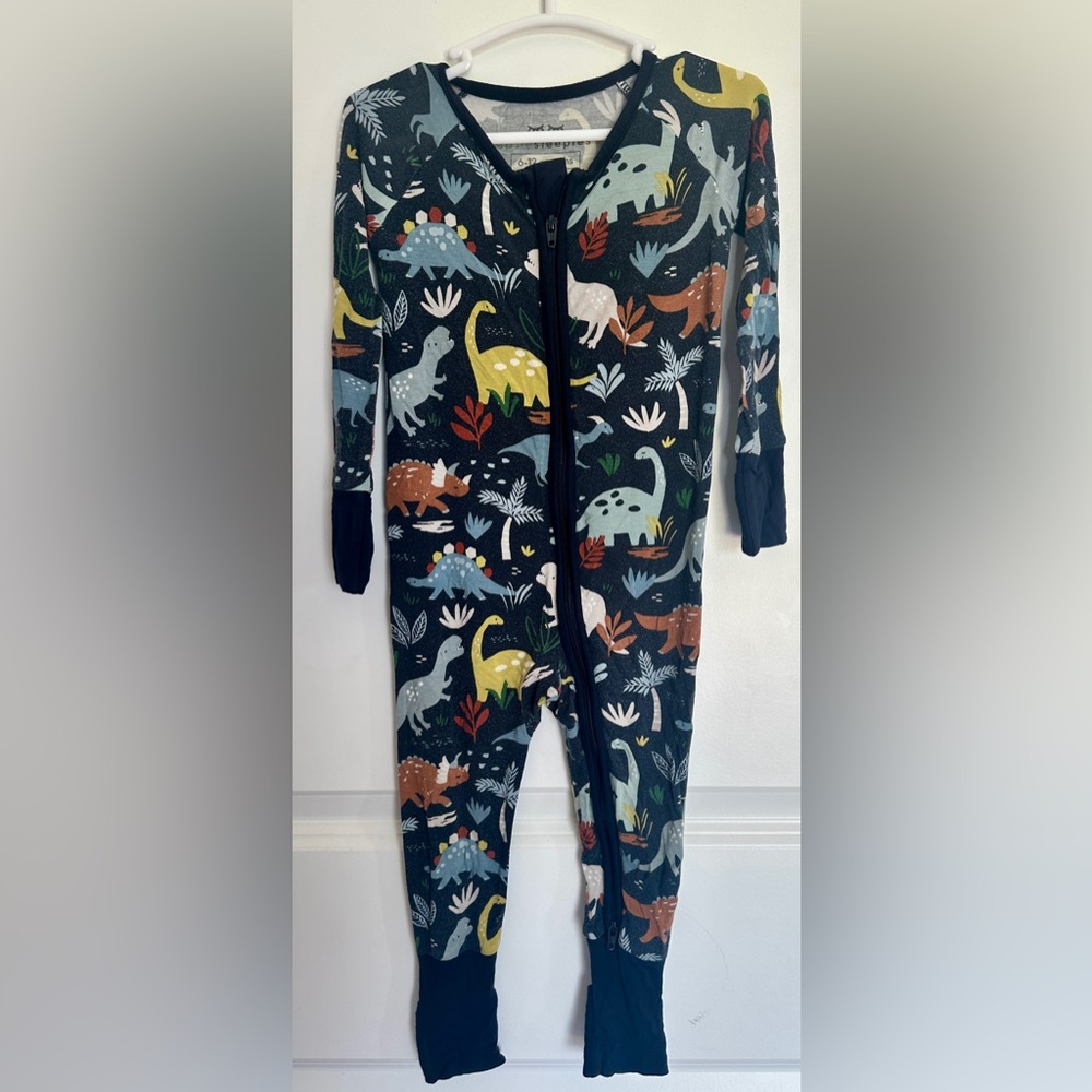 Little Sleepies Dino Adventure Kids Footie